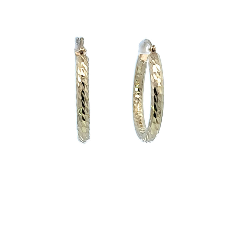 Gold Hoop Earring