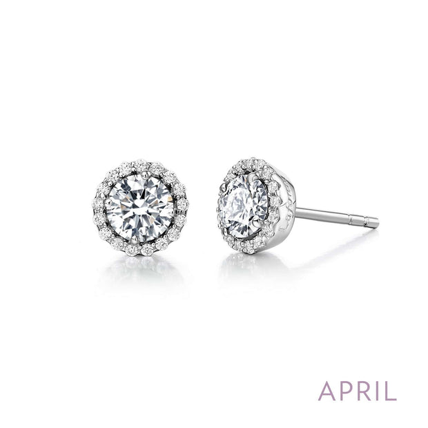 LAFONN – SIMULATED DIAMOND STUD EARRINGS