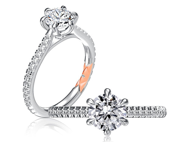 A Jaffe - Diamond Engagement Ring Setting