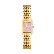 Tory Burch - The Small Eleanor Watch Gold Tone & Pink Dial
