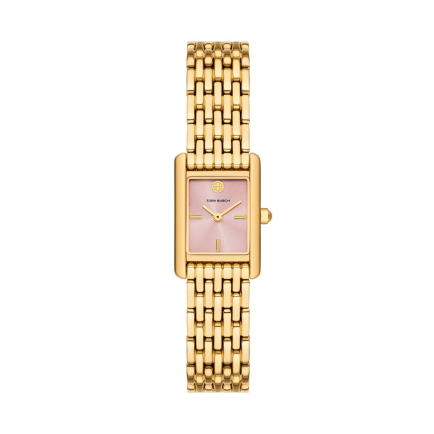 Tory Burch - The Small Eleanor Watch Gold Tone & Pink Dial