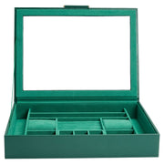 WOLF - SOPHIA JEWELRY BOX W/ WINDOW FOREST