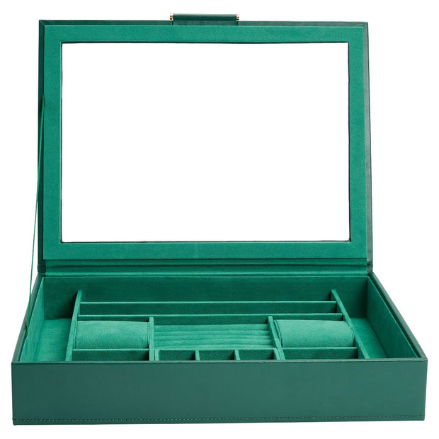 WOLF - SOPHIA JEWELRY BOX W/ WINDOW FOREST