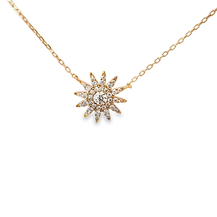 DIAMOND SUN PENDANT