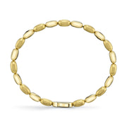 Shy Creation - YELLOW GOLD MATTE BANGLE