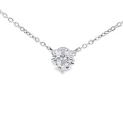 DIAMOND SOLITAIRE NECKLACE – 2 TCW