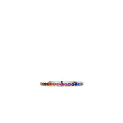 TI SENTO - RAINBOW CUBIC ZIRCONIA RING