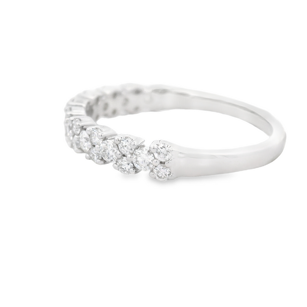 HONEYCOMB DIAMOND WEDDING BAND – 0.50 TCW