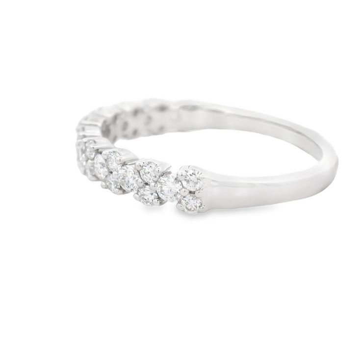 HONEYCOMB DIAMOND WEDDING BAND – 0.50 TCW