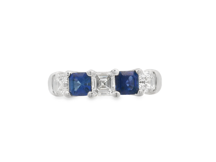 Sapphire & Diamond Ring