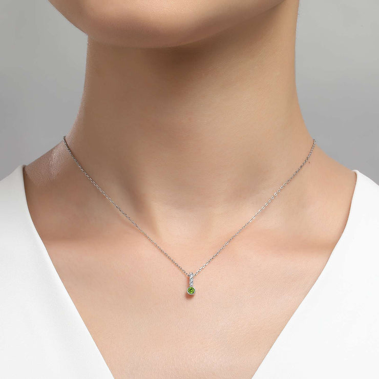 LAFONN- AUGUST BIRTHSTONE LOVE PENDANT