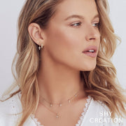 Shy Creation - Pave Set Diamond Cross Pendant