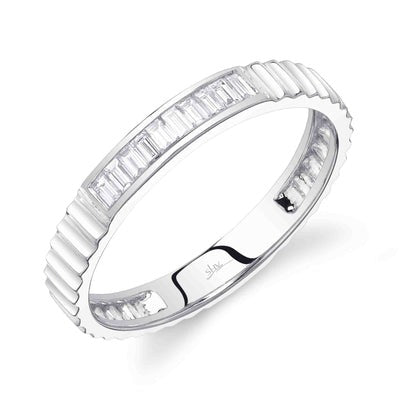 Shy Creation - Baguette Diamond Ring