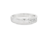 Princess Cut Diamond Band