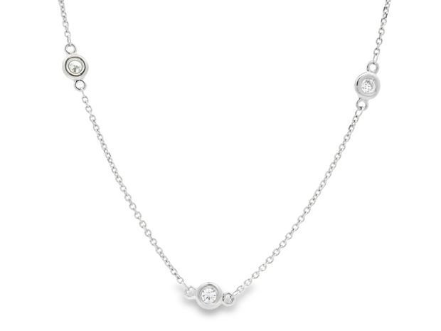 Diamonds by the Yard Necklace - 1/2 Ct