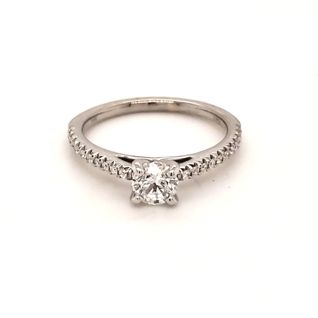 DIAMOND ENGAGEMENT RING SETTING - 0.10 TCW