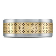 GOLD & TANTALUM MARDINI WEDDING BAND