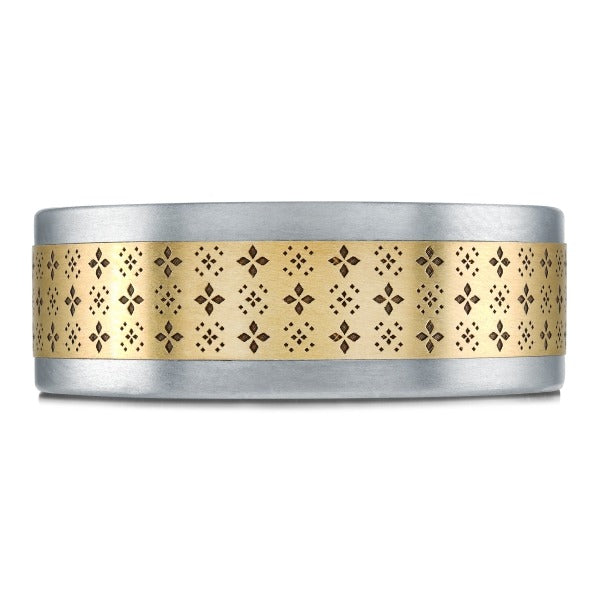 GOLD & TANTALUM MARDINI WEDDING BAND