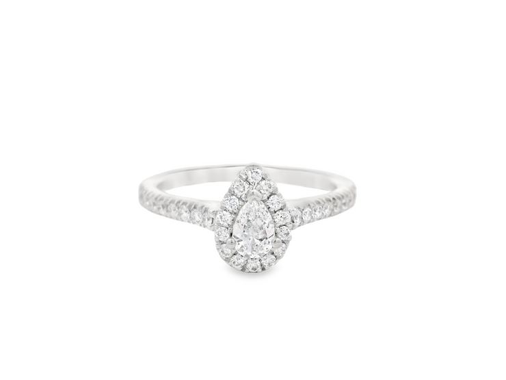 Pear Diamond Engagement Ring