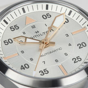 Hamilton - Khaki Aviation Pilot Auto - White