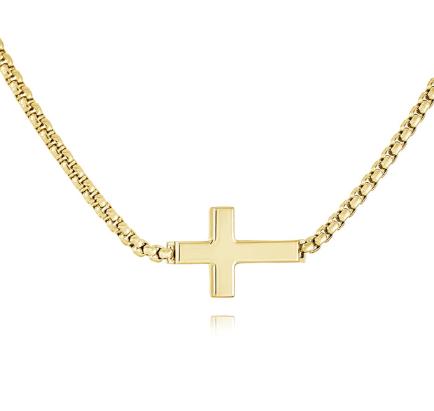 Gold Cross Necklace