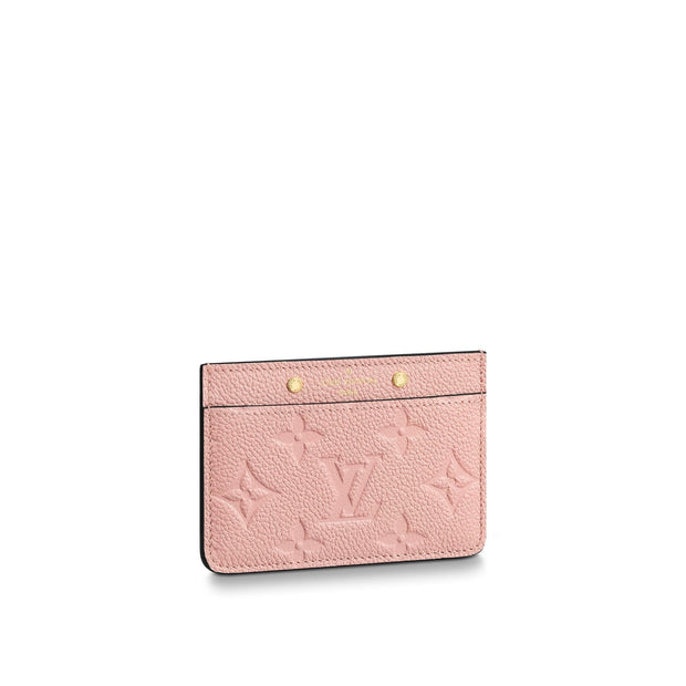 Louis Vuitton Pink Monogram Empriente Leather Card Holder