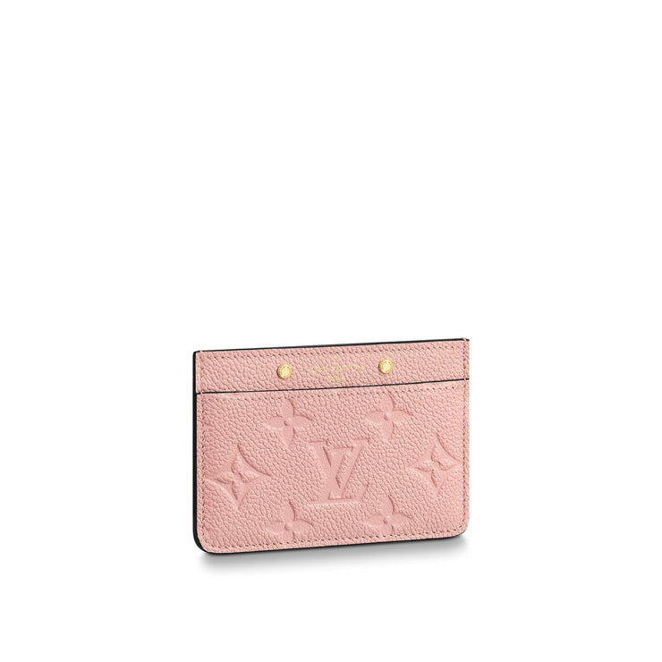 Louis Vuitton Pink Monogram Empriente Leather Card Holder