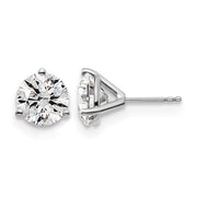 LAB DIAMOND STUDS 5CTW