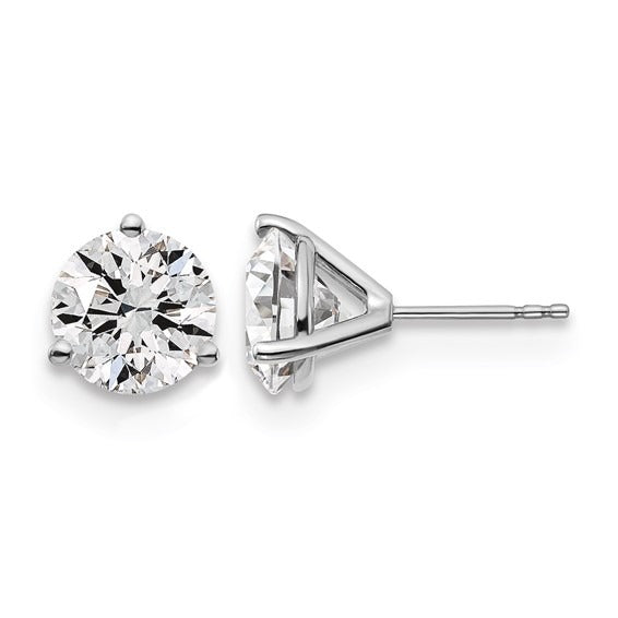 LAB DIAMOND STUDS 5CTW