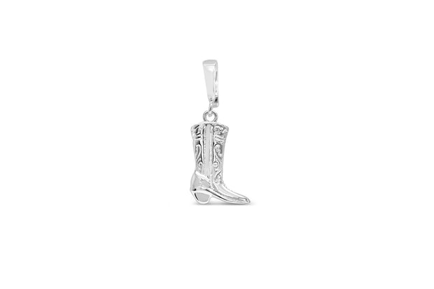 CHARM ERA - Cowgirl Boot - Silver
