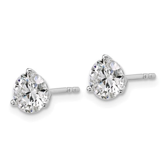 LAB GROWN DIAMOND STUDS 2CTW
