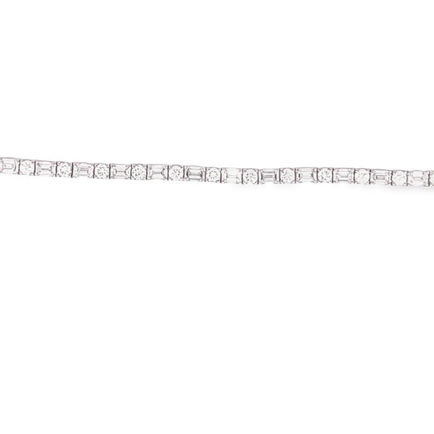 DIAMOND TENNIS BRACELET - 7 CT