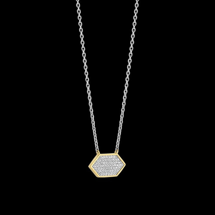 TI SENTO – PAVE CUBIC ZIRCONIA PENDANT