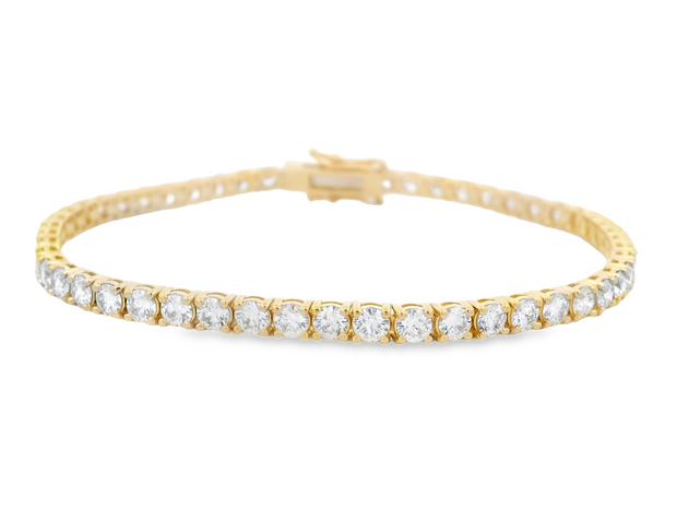 DIAMOND TENNIS BRACELET - 5.10CTW
