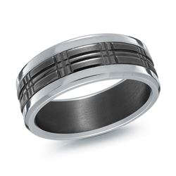 MALO - TITANIUM & TANTALUM MENS WEDDING BAND