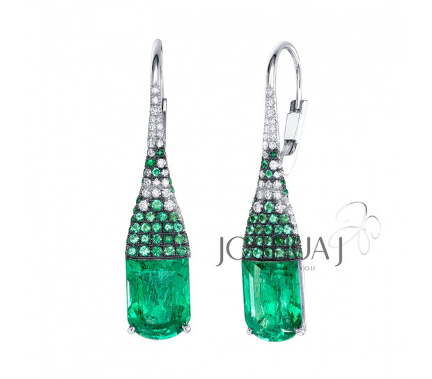 Colored Stone Earring