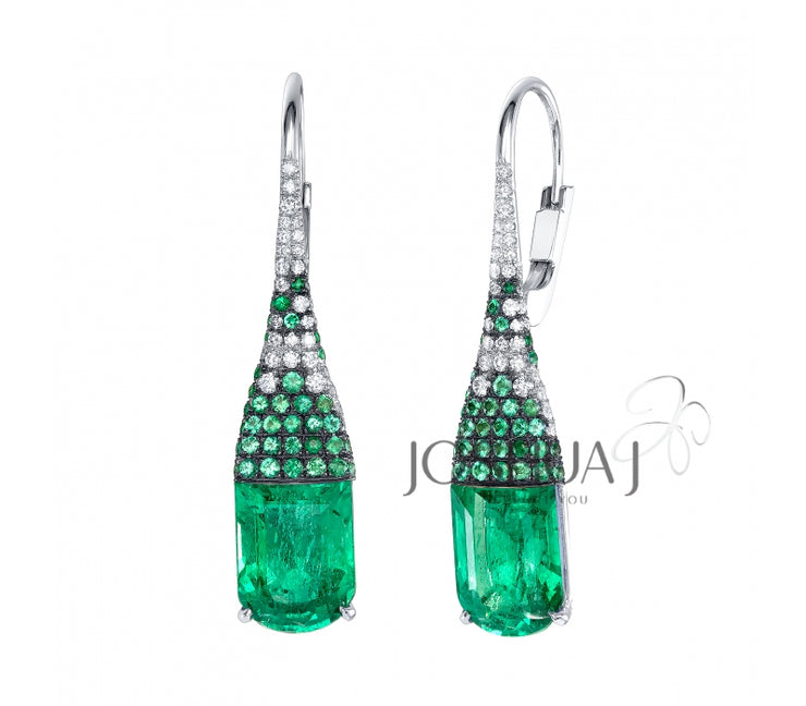 Colored Stone Earring