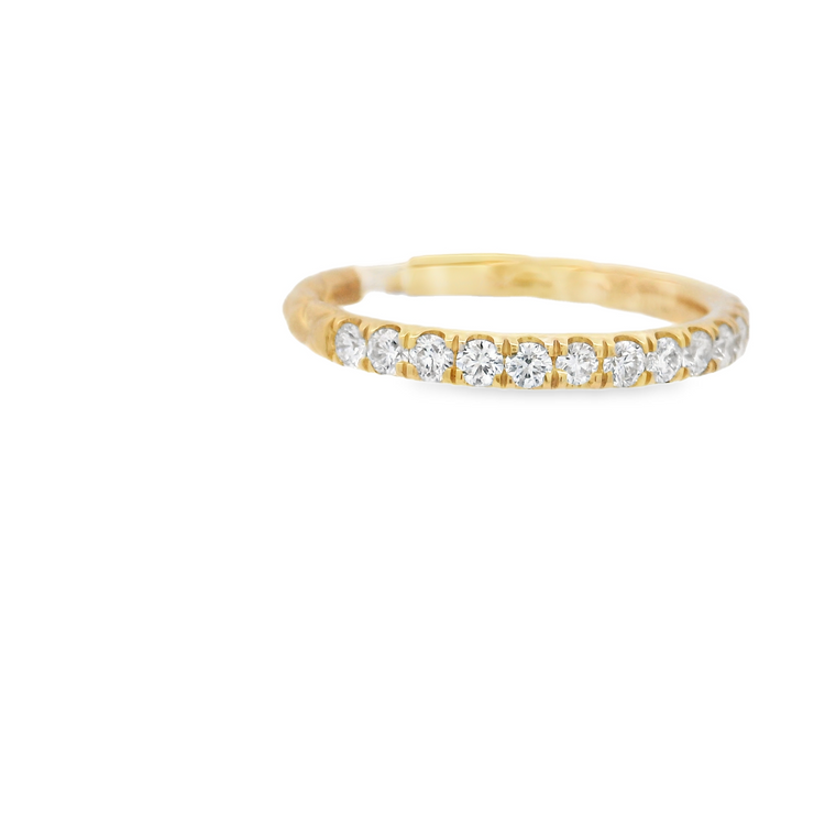 A Jaffe - Quilted Diamond Wedding Band - 2/3 Ct
