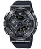 54MM CASIO G-SHOCK G-STEEL 110 SERIES, BLACK DIAL, BLACK STAINLESS STEEL CASE, BLACK RESIN STRAP.