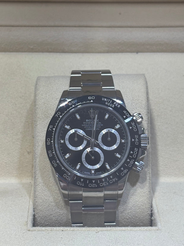 2020 Rolex Daytona Chrono - Black Dial