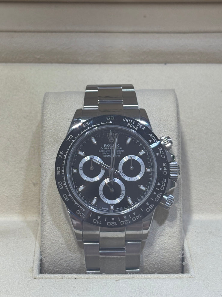 2020 Rolex Daytona Chrono - Black Dial