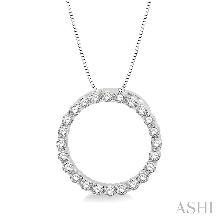 ASHI - CIRCLE OF LOVE DIAMOND PENDANT