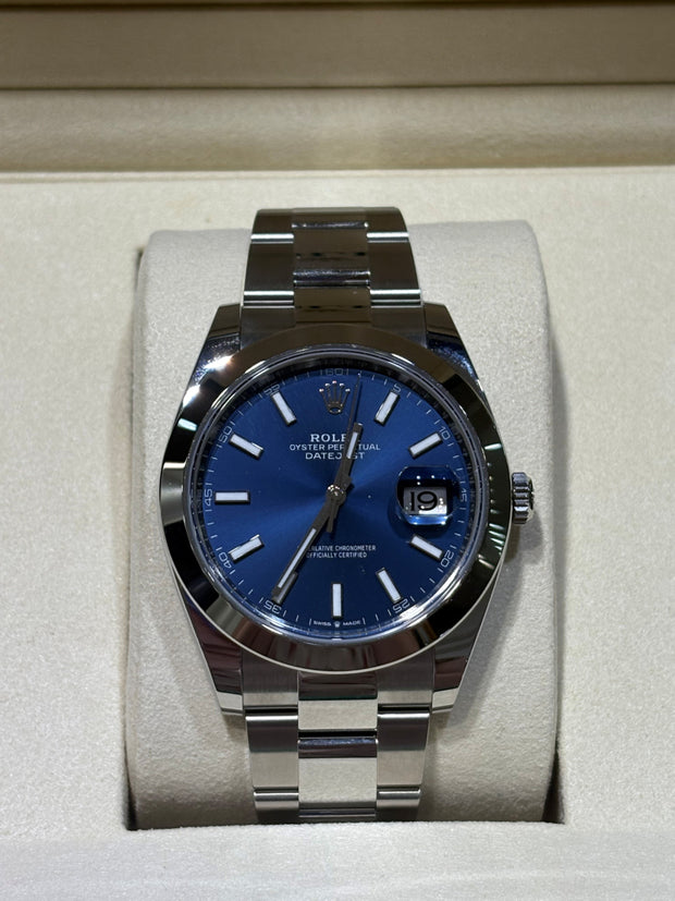 2025 Rolex Datejust - Blue Dial