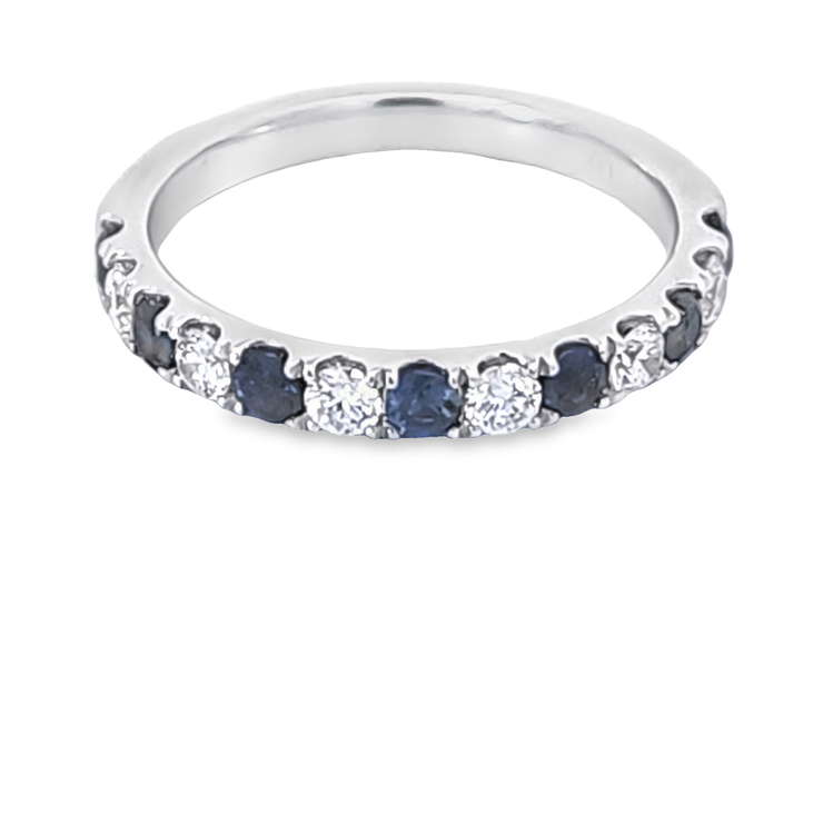 SAPPHIRE & DIAMOND BAND