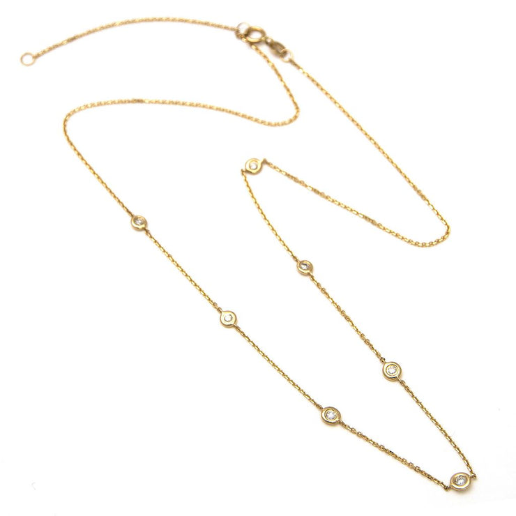 DIAMONDS-BY-THE-YARD NECKLACE