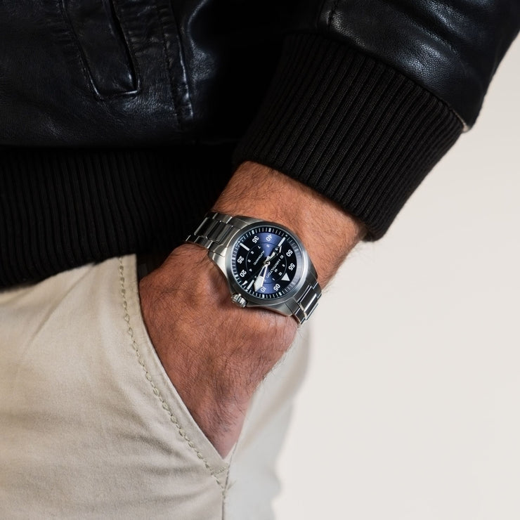 Hamilton Khaki Aviation Pilot Auto - Blue Dial
