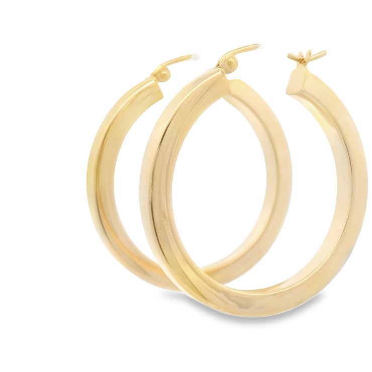 Gold Hoop Earring
