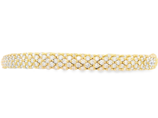 5 Row Diamond Stretch Tennis Bracelet