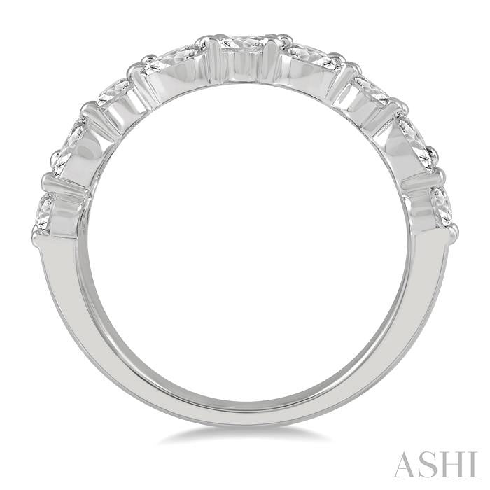 Ashi - 3 Row Diamond Ring