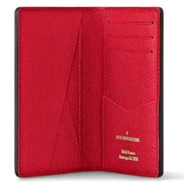 Louis Vuitton Giant Damier Red Pocket Organizer